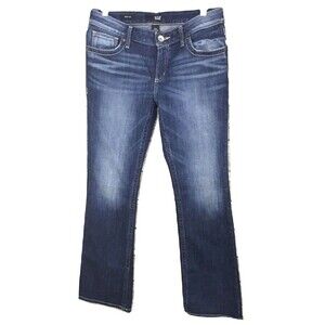 ANA  A New Approach Womens Sz 6 Bootcut Jeans Flap Pocket Stretch Dark Wash
